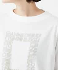 NHKGF34180 GIANNI LO GIUDICE(小さいサイズ)(メゾン ドゥ サンク) [日本製]ハイゲージ天竺カットソー ホワイト