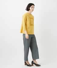 NHKGF34180 GIANNI LO GIUDICE(小さいサイズ)(メゾン ドゥ サンク) [日本製]ハイゲージ天竺カットソー ホワイト