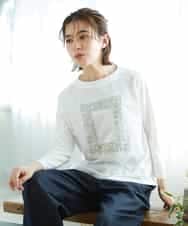 NHKGF34180 GIANNI LO GIUDICE(小さいサイズ)(メゾン ドゥ サンク) [日本製]ハイゲージ天竺カットソー ホワイト