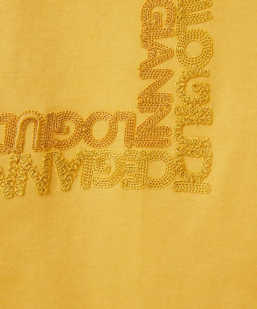 NHKGF34180 GIANNI LO GIUDICE(小さいサイズ)(メゾン ドゥ サンク) [日本製]ハイゲージ天竺カットソー ホワイト