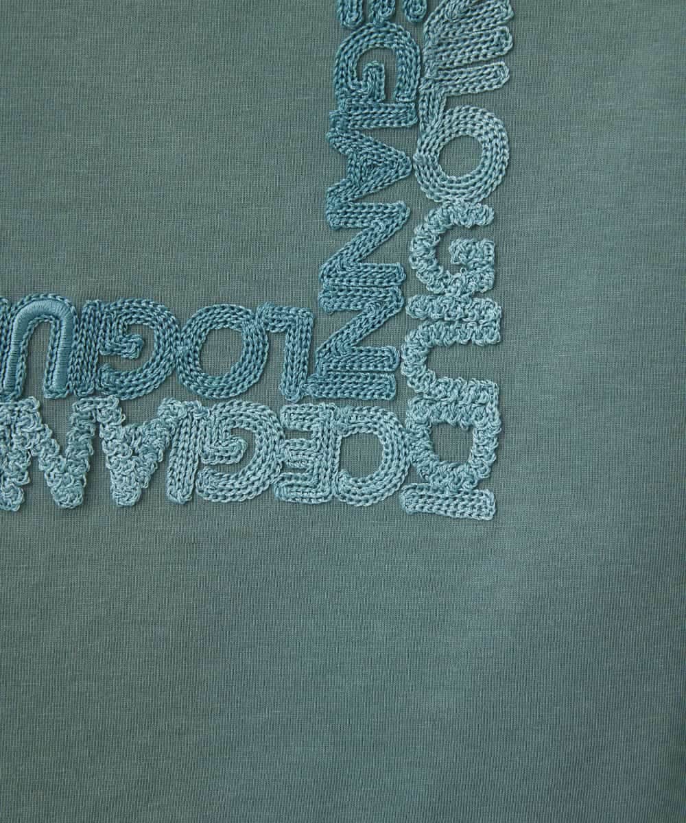 NHKGF34180 GIANNI LO GIUDICE(小さいサイズ)(メゾン ドゥ サンク) [日本製]ハイゲージ天竺カットソー ホワイト