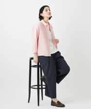 NHKGF34180 GIANNI LO GIUDICE(小さいサイズ)(メゾン ドゥ サンク) [日本製]ハイゲージ天竺カットソー ホワイト