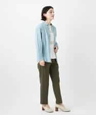 NHKGF34180 GIANNI LO GIUDICE(小さいサイズ)(メゾン ドゥ サンク) [日本製]ハイゲージ天竺カットソー ホワイト