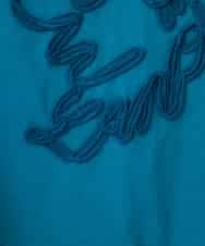 NHKGF35180 GIANNI LO GIUDICE(小さいサイズ)(メゾン ドゥ サンク) [日本製]サイロコンパクトハイゲージ天竺カットソー ブルーグリーン