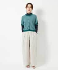 NHKGF56090 GIANNI LO GIUDICE(小さいサイズ)(メゾン ドゥ サンク) [日本製]強撚フライスカットソー ライトグレー