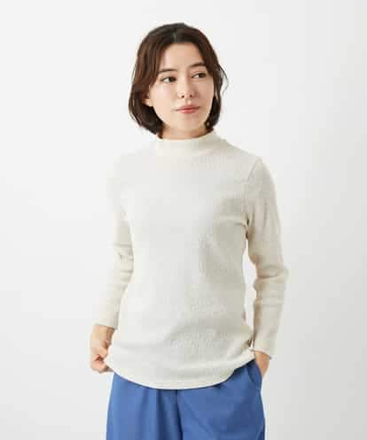 NHKGF80180  メッシュレースハイネックプルオーバー