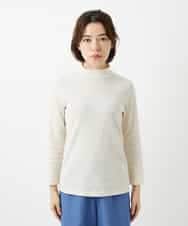 NHKGF80180 GIANNI LO GIUDICE(小さいサイズ)(メゾン ドゥ サンク) メッシュレースハイネックプルオーバー アイボリー