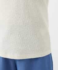 NHKGF80180 GIANNI LO GIUDICE(小さいサイズ)(メゾン ドゥ サンク) メッシュレースハイネックプルオーバー アイボリー