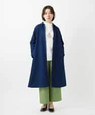 NHKGF80180 GIANNI LO GIUDICE(小さいサイズ)(メゾン ドゥ サンク) メッシュレースハイネックプルオーバー アイボリー