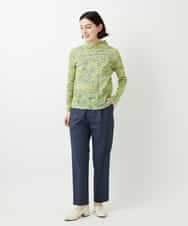 NHKGF85160 GIANNI LO GIUDICE(小さいサイズ)(メゾン ドゥ サンク) エスニック柄プリントハイネックプルオーバー アイボリー