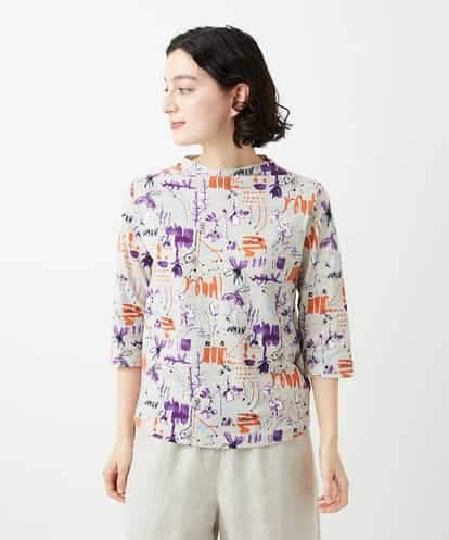 NHKGF87150 GIANNI LO GIUDICE(小さいサイズ) アート柄プリントプルオーバー