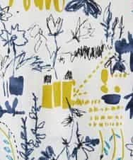 NHKGF87150 GIANNI LO GIUDICE(小さいサイズ)(メゾン ドゥ サンク) アート柄プリントプルオーバー ベージュ系