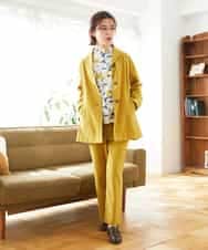 NHKGF87150 GIANNI LO GIUDICE(小さいサイズ)(メゾン ドゥ サンク) アート柄プリントプルオーバー ベージュ系