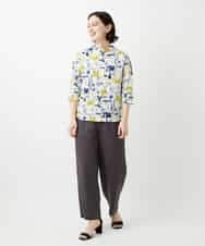 NHKGF87150 GIANNI LO GIUDICE(小さいサイズ)(メゾン ドゥ サンク) アート柄プリントプルオーバー ベージュ系