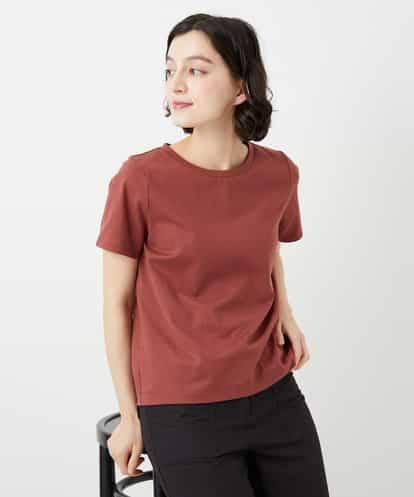 NHKGF94100 GIANNI LO GIUDICE(小さいサイズ) コットンロゴ刺繍Tシャツ