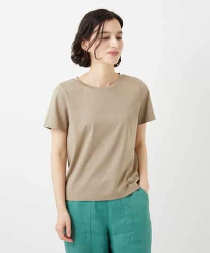 NHKGF94100 GIANNI LO GIUDICE(小さいサイズ) コットンロゴ刺繍Tシャツ