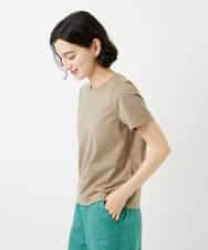 NHKGF94100 GIANNI LO GIUDICE(小さいサイズ)(メゾン ドゥ サンク) コットンロゴ刺繍Tシャツ ホワイト