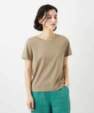 NHKGF94100 GIANNI LO GIUDICE(小さいサイズ)(メゾン ドゥ サンク) コットンロゴ刺繍Tシャツ ホワイト