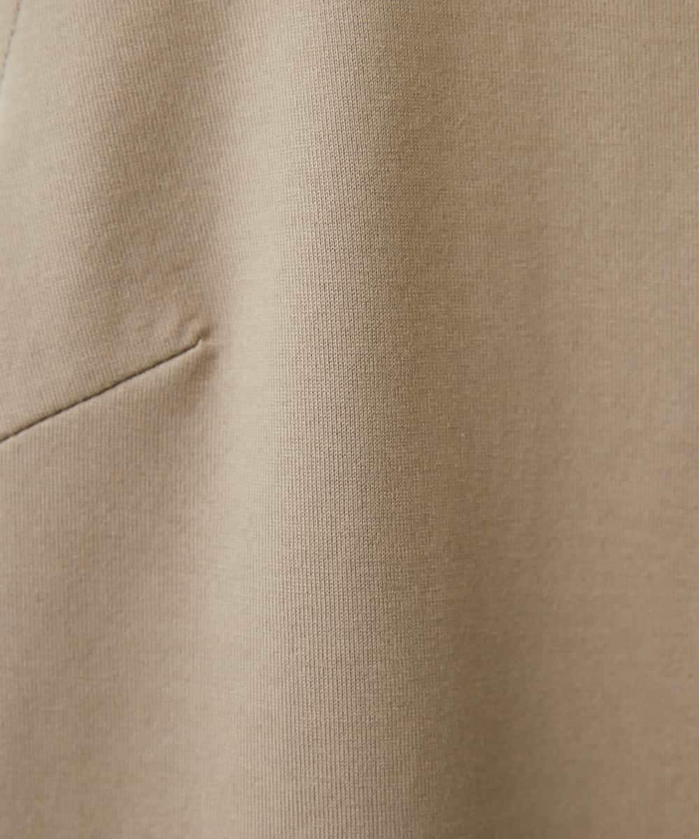NHKGF95070 GIANNI LO GIUDICE(小さいサイズ)(メゾン ドゥ サンク) コットンスクエアネックタンクトップ グレージュ