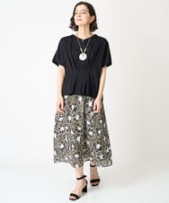 NHKGV60230 GIANNI LO GIUDICE(小さいサイズ)(メゾン ドゥ サンク) [セットアップ対応]ハイゲージ天竺無地カットソー ブラック