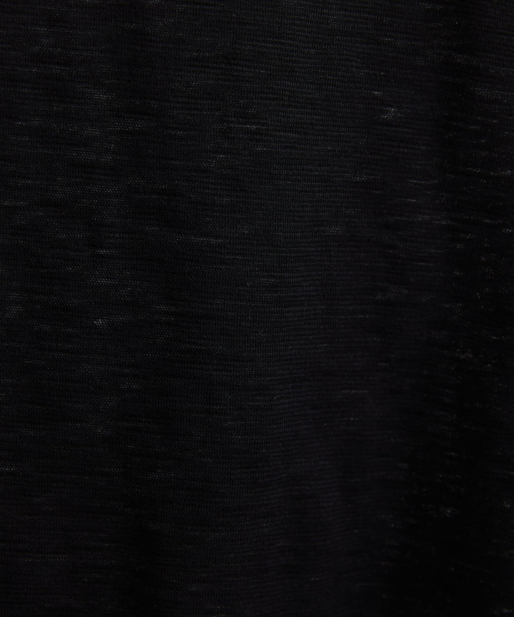 NHKGX87100 GIANNI LO GIUDICE(小さいサイズ)(メゾン ドゥ サンク) [日本製]サーブル天竺ボートネック7分袖カットソー(無地) ホワイト