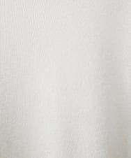 NHKGX90079 GIANNI LO GIUDICE(小さいサイズ)(メゾン ドゥ サンク) ハイネック9分袖ベーシックカットソー アイボリー
