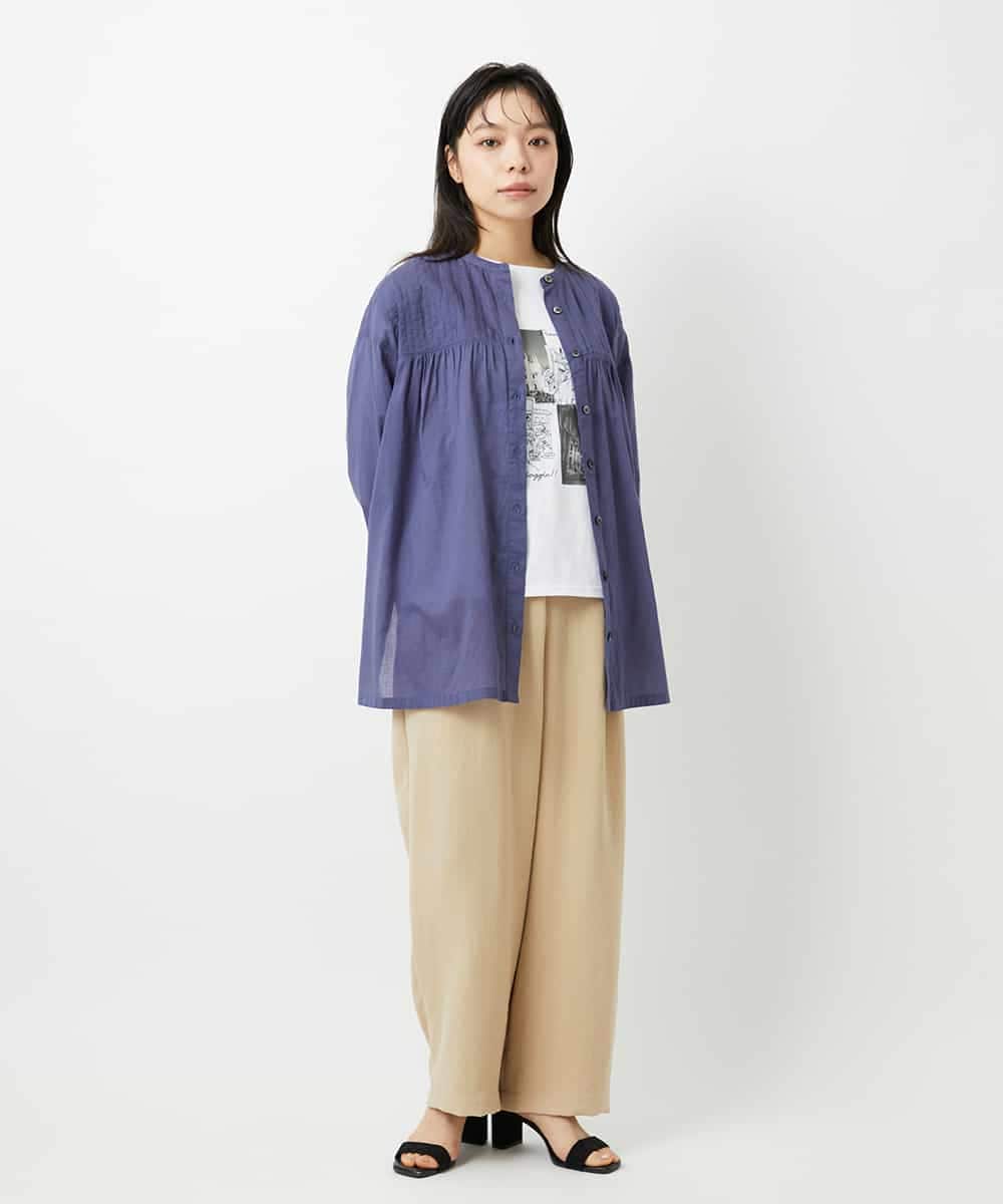 NHKHD01150 GIANNI LO GIUDICE(小さいサイズ)(メゾン ドゥ サンク) 天竺フォトプリントTシャツ ホワイト