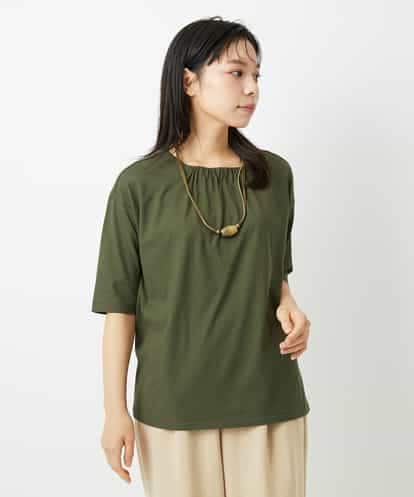 NHKHD04110 GIANNI LO GIUDICE(小さいサイズ) [日本製]クールローレルスカイコットTシャツ