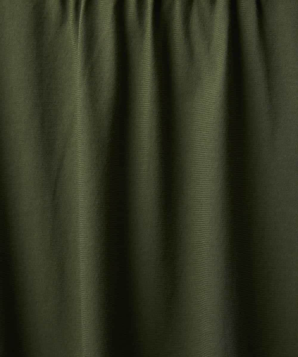 NHKHD04110 GIANNI LO GIUDICE(小さいサイズ)(メゾン ドゥ サンク) [日本製]クールローレルスカイコットTシャツ カーキ
