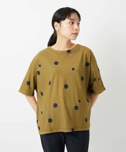 NHKHD05180 GIANNI LO GIUDICE(小さいサイズ) 抜染ドットカットソー