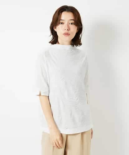 NHKHD68150 GIANNI LO GIUDICE(小さいサイズ) [日本製]ドットタックハイネックカットソー