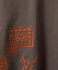 NHKHE61170 GIANNI LO GIUDICE(小さいサイズ)(メゾン ドゥ サンク) コットン天竺刺繍カットソー ホワイト