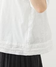 NHKHW06230 GIANNI LO GIUDICE(小さいサイズ)(メゾン ドゥ サンク) ウォッシャブルリネンカットソー グリーン