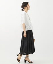 NHKHW06230 GIANNI LO GIUDICE(小さいサイズ)(メゾン ドゥ サンク) ウォッシャブルリネンカットソー グリーン
