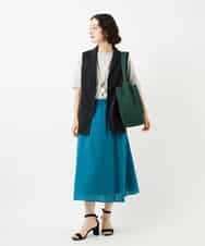 NHKJB11160 GIANNI LO GIUDICE(小さいサイズ)(メゾン ドゥ サンク) [日本製]キャッチワッシャーカットソー ライトグレー