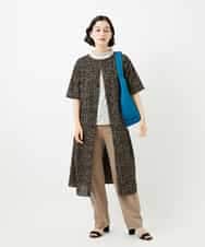 NHKJB11160 GIANNI LO GIUDICE(小さいサイズ)(メゾン ドゥ サンク) [日本製]キャッチワッシャーカットソー ライトグレー