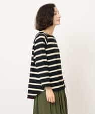 NHKJC21200 GIANNI LO GIUDICE(小さいサイズ)(メゾン ドゥ サンク) [日本製]強撚コットンドットカットソー ベージュ系