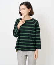 NHKJC21200 GIANNI LO GIUDICE(小さいサイズ)(メゾン ドゥ サンク) [日本製]強撚コットンドットカットソー ベージュ系
