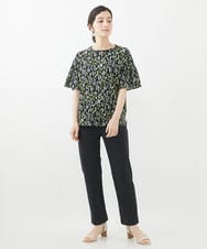 NHLAC80170 GIANNI LO GIUDICE(小さいサイズ)(メゾン ドゥ サンク) ホワイトビューレハイテンションストレッチパンツ グレー