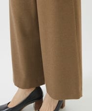 NHLAC84190 GIANNI LO GIUDICE(小さいサイズ)(メゾン ドゥ サンク) [6色展開]両面起毛2WAYストレッチワイドストレートパンツ ベージュ