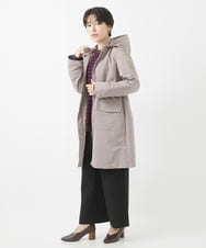 NHLAC84190 GIANNI LO GIUDICE(小さいサイズ)(メゾン ドゥ サンク) [6色展開]両面起毛2WAYストレッチワイドストレートパンツ ライトグレー