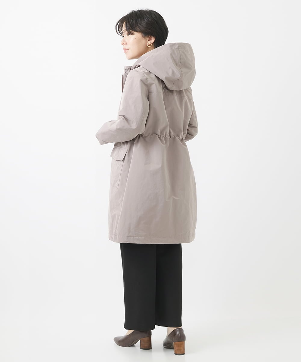 NHLAC84190 GIANNI LO GIUDICE(小さいサイズ)(メゾン ドゥ サンク) [6色展開]両面起毛2WAYストレッチワイドストレートパンツ ライトグレー