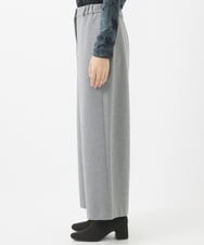 NHLAC84190 GIANNI LO GIUDICE(小さいサイズ)(メゾン ドゥ サンク) [6色展開]両面起毛2WAYストレッチワイドストレートパンツ ライトグレー