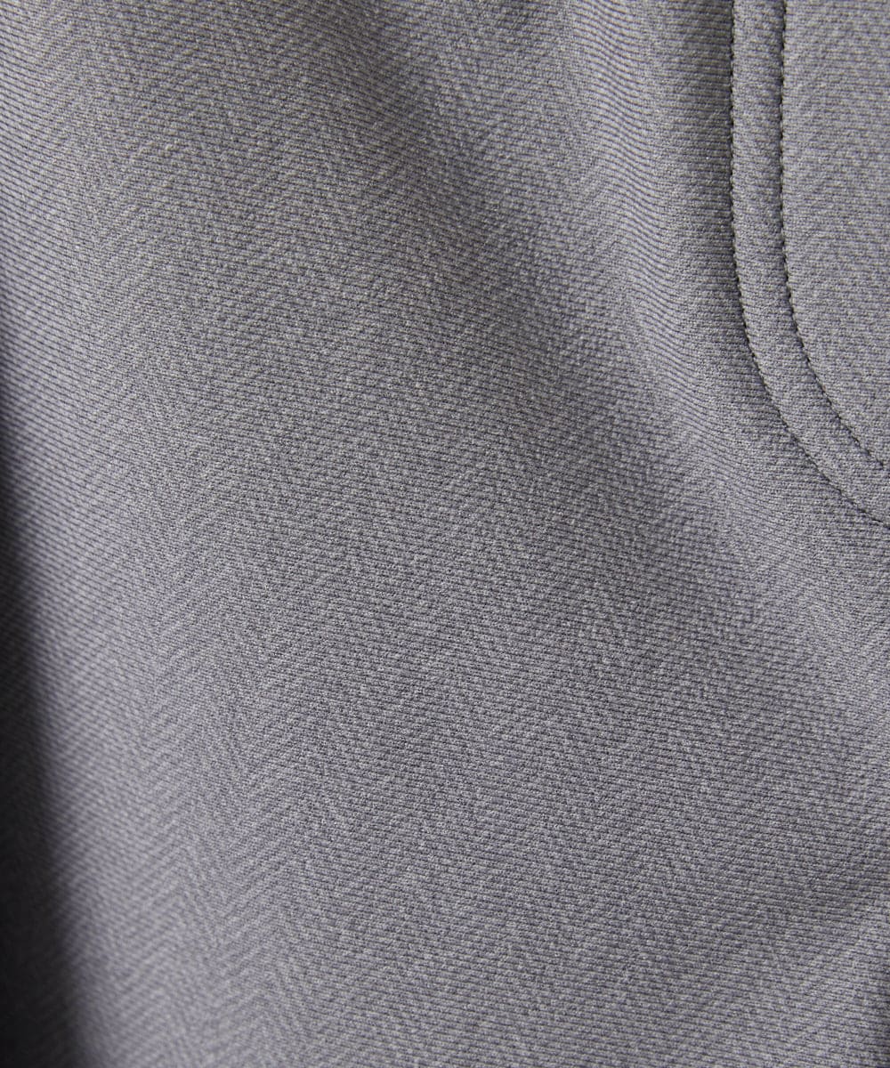 NHLAC88170 GIANNI LO GIUDICE(小さいサイズ)(メゾン ドゥ サンク) ヘリンボーン柄ハイテンションストレッチパンツ グレー