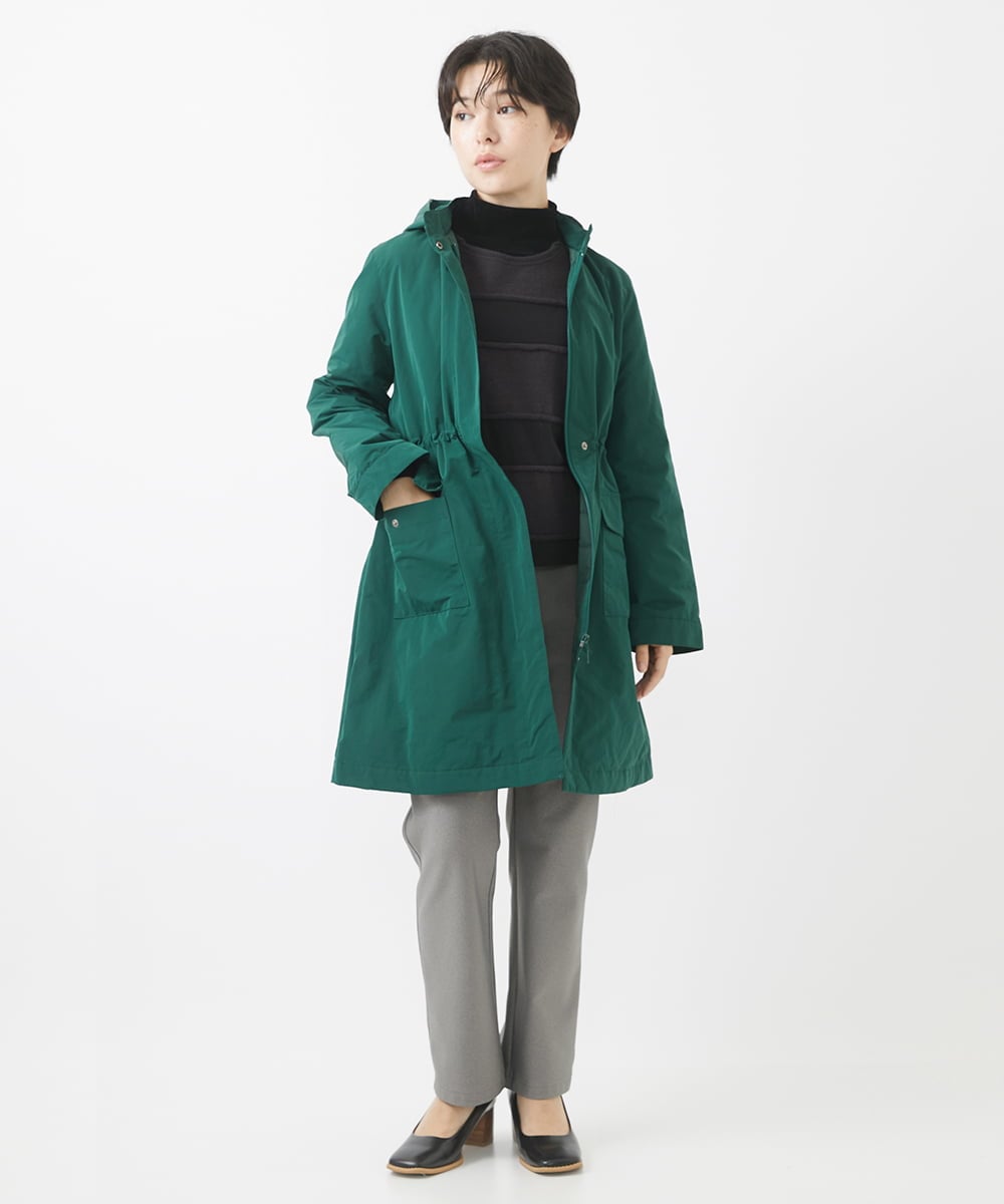 NHLAC88170 GIANNI LO GIUDICE(小さいサイズ)(メゾン ドゥ サンク) ヘリンボーン柄ハイテンションストレッチパンツ グレー