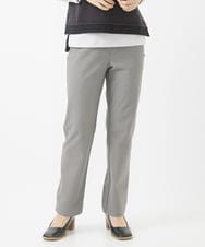 NHLAC88170 GIANNI LO GIUDICE(小さいサイズ)(メゾン ドゥ サンク) ヘリンボーン柄ハイテンションストレッチパンツ グレー