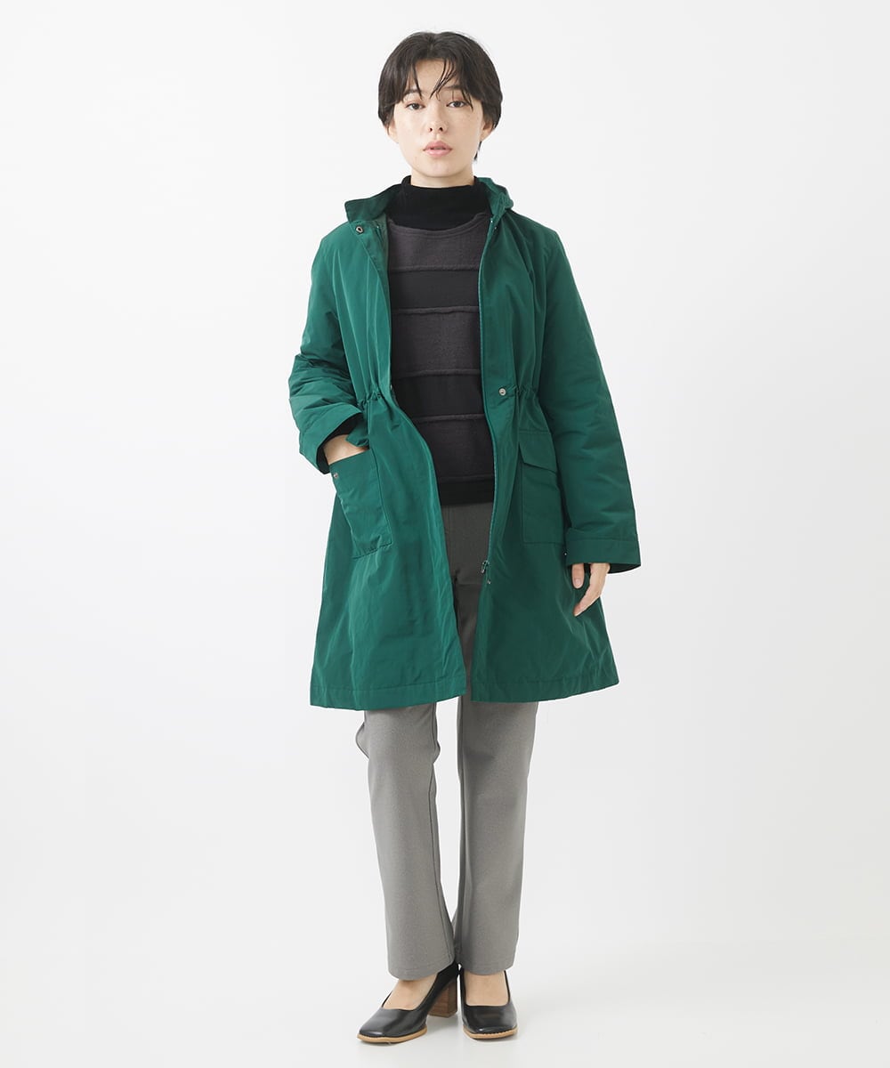 NHLAC88170 GIANNI LO GIUDICE(小さいサイズ)(メゾン ドゥ サンク) ヘリンボーン柄ハイテンションストレッチパンツ グレー