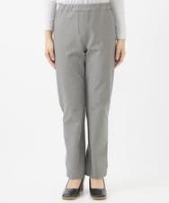 NHLAC88170 GIANNI LO GIUDICE(小さいサイズ)(メゾン ドゥ サンク) ヘリンボーン柄ハイテンションストレッチパンツ グレー