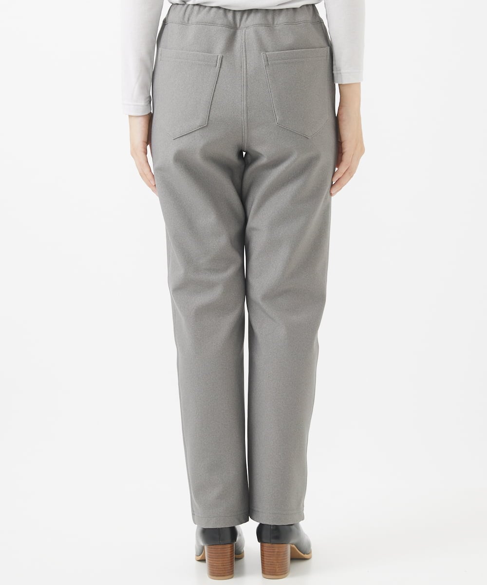 NHLAC88170 GIANNI LO GIUDICE(小さいサイズ)(メゾン ドゥ サンク) ヘリンボーン柄ハイテンションストレッチパンツ グレー