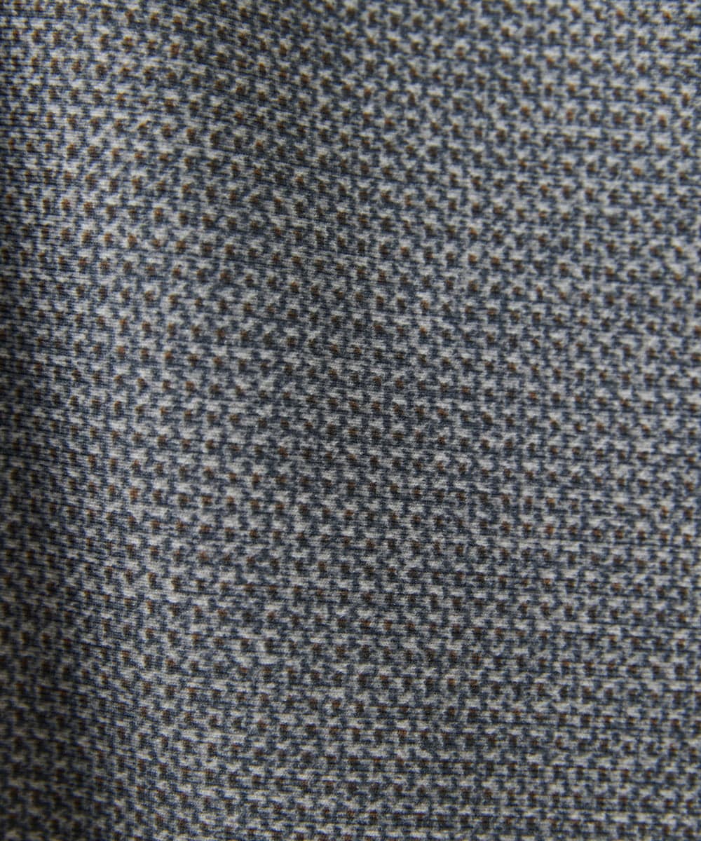 NHLAC89170 GIANNI LO GIUDICE(小さいサイズ)(メゾン ドゥ サンク) 裏起毛ツイードプリントハイテンションストレッチパンツ ベージュ
